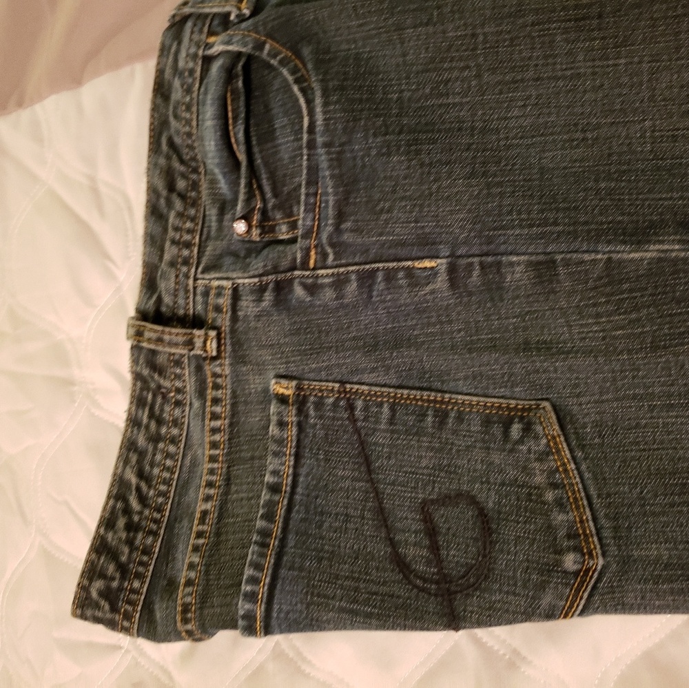 Generra second skin dark wash bootcut jeans